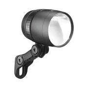Busch & Müller Lumotec IQ-X koplamp voor naafdynamo, 6-60V, 100 Lux, heldere fietsverlichting op een fiets.