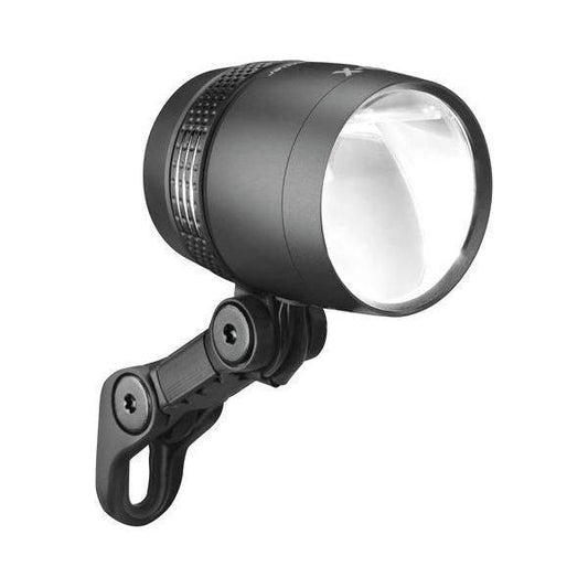 Busch + Müller Koplamp Lumotec Iq-X Voor Naafdynamo 6-60 Volt - 100 Lux - Zwart - Le Coq Wielerartikelen