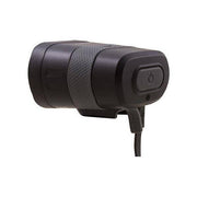 Spanninga Axendo 40 USB koplamp met heldere LED-verlichting en bevestigingsbeugel voor fiets, zwart kunststof.