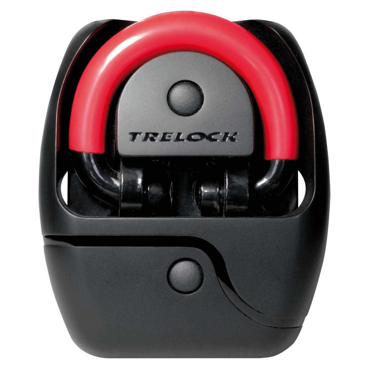 Zwarte Trelock Ba 660 vloeranker voor fietsen, toebehoren voor veilige bevestiging, zichtbaar op de afbeelding.
