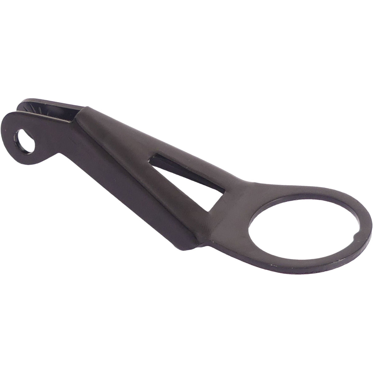 Zwarte Edge Edge Snephaak 1 inch verlichtingsaccessoire met stijlvolle afwerking en praktische bevestiging.