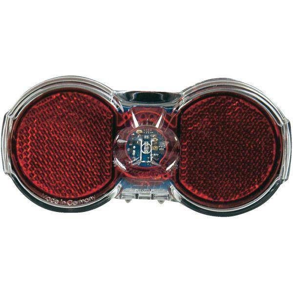 Busch + Müller Bagagedrager Achterlicht Flatplus - Zwart - Le Coq Wielerartikelen