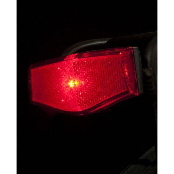 Spanninga Dragerachterlicht Plateo Xb - On/Off (Werkplaatsverpakking) - Le Coq Wielerartikelen
