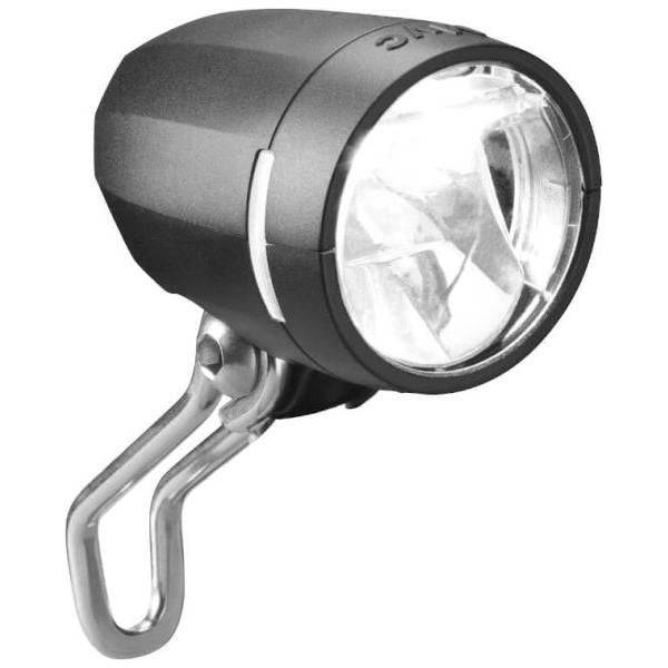 Busch & Müller Lumotec Myc E koplamp voor e-bike, 50 Lux, geschikt voor 6-42 Volt, heldere fietslamp met compacte vorm.