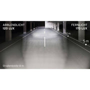 Busch + Müller Koplamp Lumotec Iq-Xm High Beam Voor E-Bike - 120/170 Lux - Zwart - Le Coq Wielerartikelen