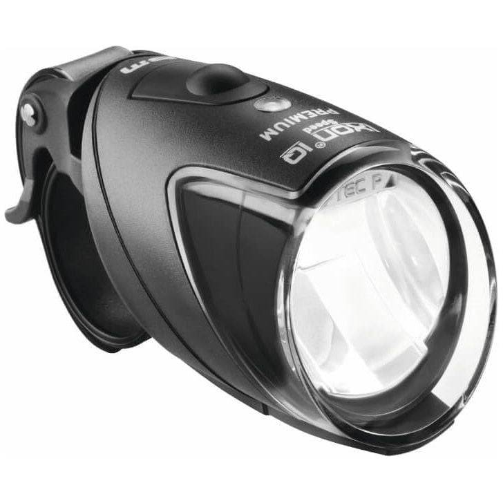 Busch + Müller Koplamp Ixon Iq Speed 90 Lux Usb Oplaadbaar - Zwart - Le Coq Wielerartikelen