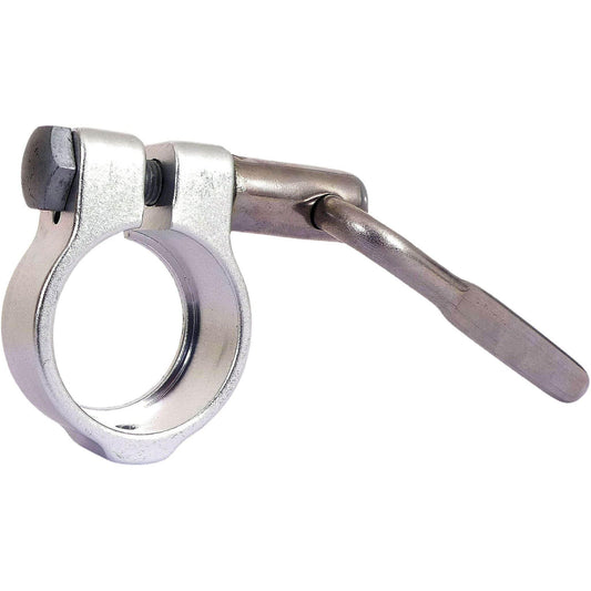 Zadelklem Gazelle Met Fixatieschroef En Hevel 35Mm - Zilver - Le Coq Wielerartikelen