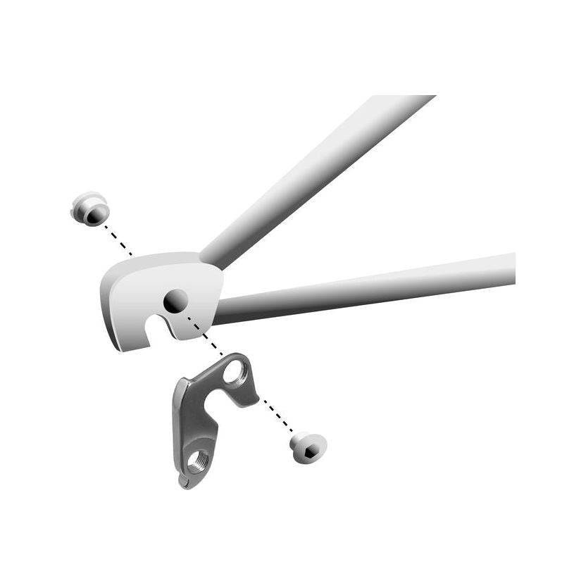 Marwi derailleurpad voor Corratec en andere merken, zichtbaar op afbeelding 81030097_4, zacht en duurzaam materiaal.
