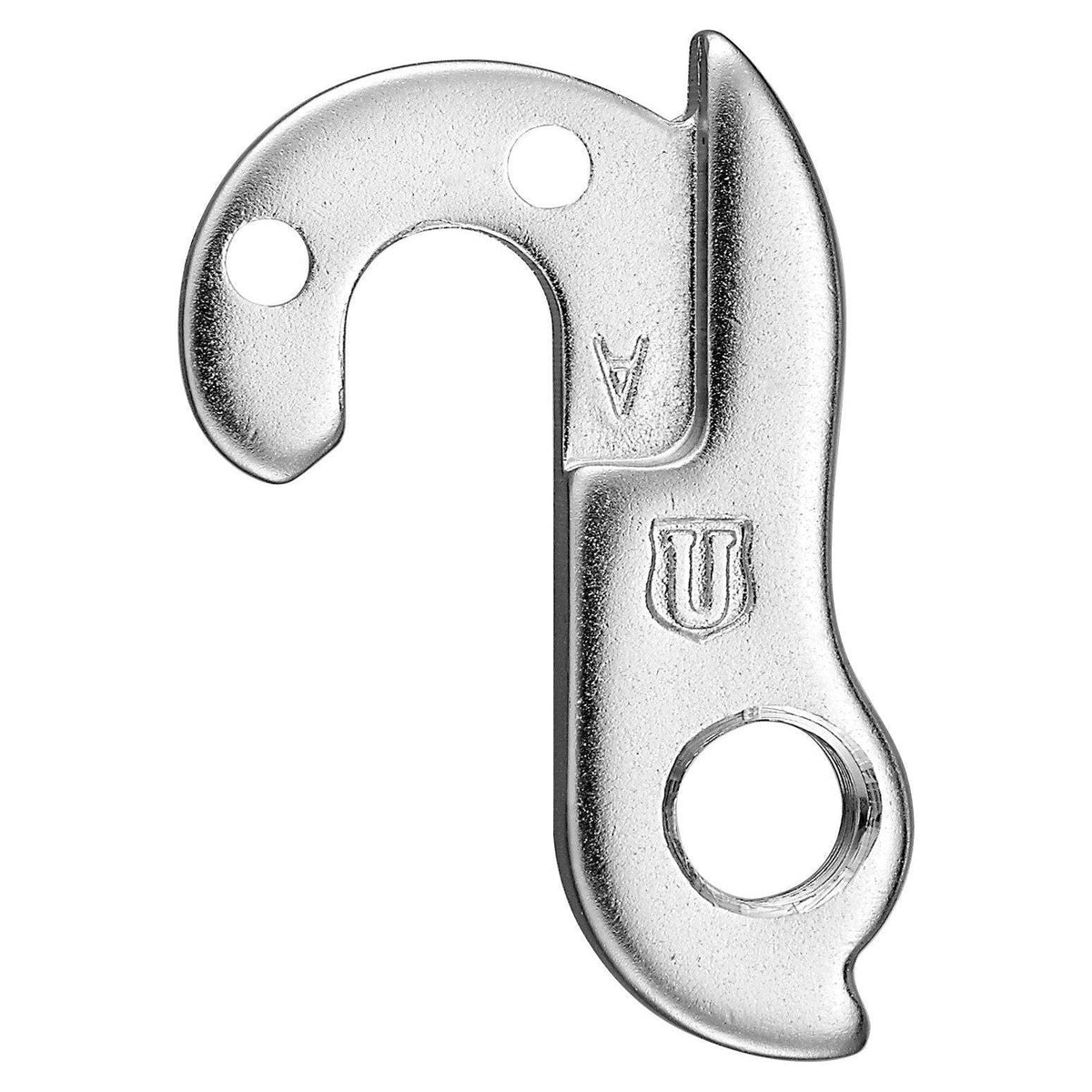 Marwi Gh-110 derailleurpad voor fiets, geschikt voor Giant, zwart en soepel materiaal, zichtbaar op de afbeelding.