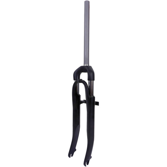 Voorvork Verend 28" Gazelle 1.1/8" 33 - Mat Zwart - Le Coq Wielerartikelen