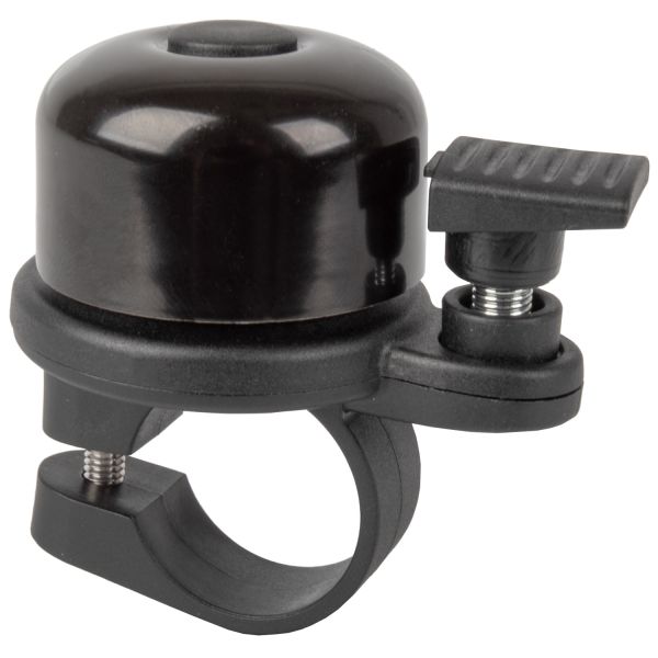 Airbell Fietsbel Met Airtag Houder Ø31.8Mm - Zwart - Le Coq Wielerartikelen