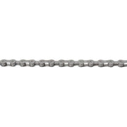Zilveren M-Wave ketting 9-speed derailleur 1/2 - 11/128" voor fiets, rol van 15 meter, zichtbaar op afbeelding