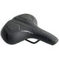 Selle Bassano Fietszadel Leggera Isophorm City - Zwart - Le Coq Wielerartikelen