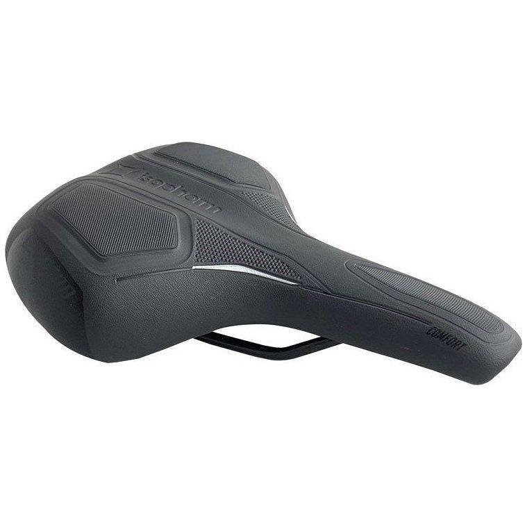 Selle Bassano Fietszadel Leggera Isophorm City Lady - Zwart - Le Coq Wielerartikelen