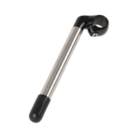 Stuurpen Primax E Zwolle L = 280Mm - Balhoofdbuismaat: Ø 22.2Mm | Klemdiameter: Ø 25.4- Zwart/Zilver - Le Coq Wielerartikelen