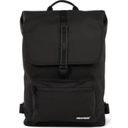 Urban Proof cargo rugtas voor fiets, 20 liter, gemaakt van gerecyclede materialen, eenvoudig ontwerp en stevige schouderbanden.