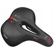 Wittkop Medicus Pro City 6.3 fietszadel met voorgevormde gelpads voor stadsfietsen en e-bikes, comfortabele zitervaring
