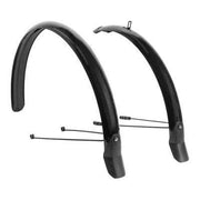 Eurofender spatbordenset voor 28-inch fiets, inclusief breed spatbord van 58 mm, geschikt voor bescherming tegen modder en water