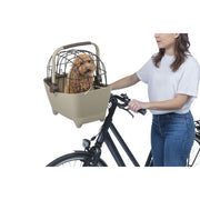 Basil Buddy KF hondenfietsmand voorop met bevestigingssysteem, geschikt voor veilige hondenvervoer op de fiets