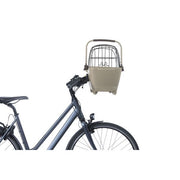 Basil Buddy KF hondenfietsmand voorop met bevestigingssysteem, geschikt voor veilig vervoer van honden op de fiets
