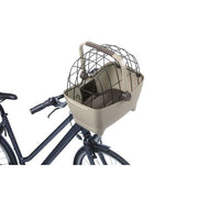 Basil Buddy KF hondenfietsmand voorop met bevestigingssysteem, geschikt voor veilig vervoer van honden op de fiets