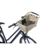 Basil Buddy KF hondenfietsmand voorop met bevestigingssysteem, inclusief mand voor kleine honden, stevig en veilig op de fiets.