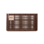 Basil Crate L 40 liter fietskrat van gerecycled kunststof, geschikt voor bagage en accessoires op de fiets.