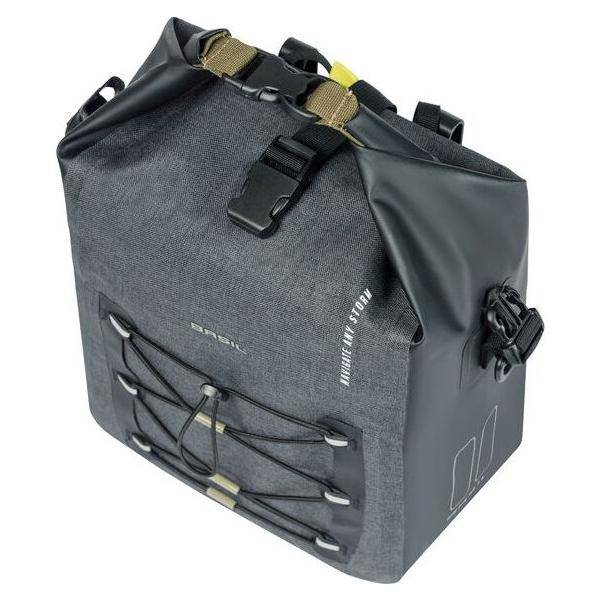 Basil Enkele Fietstas Navigator Storm Mik Side M 12-15 Liter 34 X 28 X 19 Cm - Le Coq Wielerartikelen