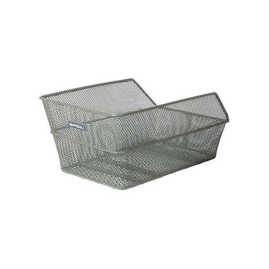 Basil Fietsmand Cento Fm Flower Met Vaste Montage 38 X 24 X 11Cm  - Olijfgroen - Le Coq Wielerartikelen