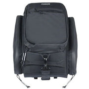 Basil Move MIK bagagedragertas met 10-26 liter inhoud, praktische tas voor bagage en reisaccessoires, zwart ontwerp