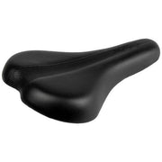 Ventura Asa R3 zwart fietszadel voor stadsfietsen en e-bikes, comfortabel en duurzaam design.