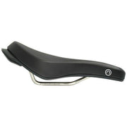 Zwart Selle Royal On Open Moderate fietszadel voor alle reizen, comfortabele zitpositie, zichtbaar op de afbeelding