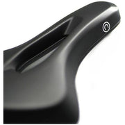 Zwart Selle Royal On Open Moderate fietszadel voor lange reizen, comfortabel en geschikt voor alle soorten fietsen.