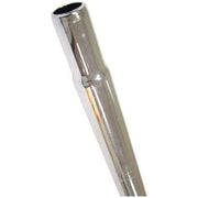 Vinty zadelpen kaars 350 mm in chroom, stevige en glanzende fietsaccessoire voor comfortabele zithouding