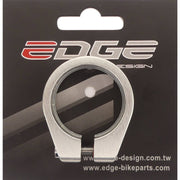 Edge aluminium zadelpenklem Ø34,9 mm met inbusbout, stevige fietsaccessoire voor het vastzetten van de zadelpen.