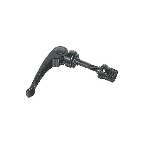 Ergotec M6 X 50 mm aluminium zadelpen snelspanhendel, geschikt voor fiets zadelstang, zichtbaar in de afbeelding