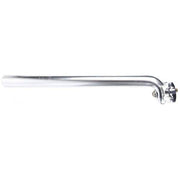 Zilveren Kalloy Zadelpen SP248, 27,2 mm diameter, 350 mm lengte, zichtbaar met montageschroeven en glanzende afwerking.