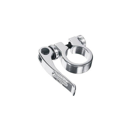 Zadelpenklem Ergotec Scq-050 Ø34.9 Mm Met Snelspanner - Zilver - Le Coq Wielerartikelen