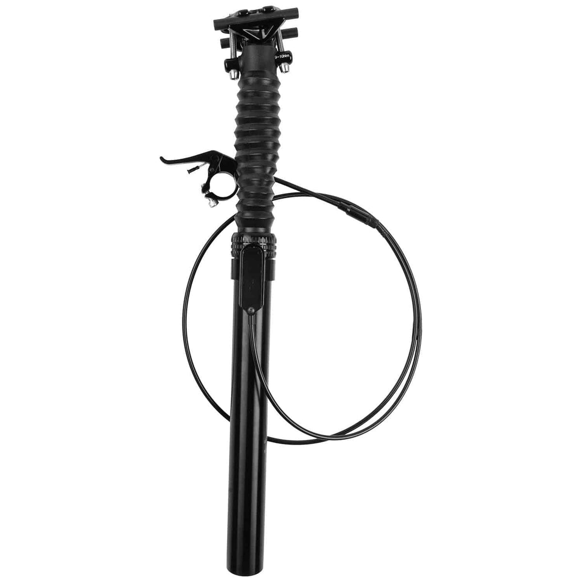 M-Wave Dropper Zadelpen Sp110-Adj, verstelbare zadelpen met Ø27.2 mm en 445 mm lengte, geschikt voor mountainbikes