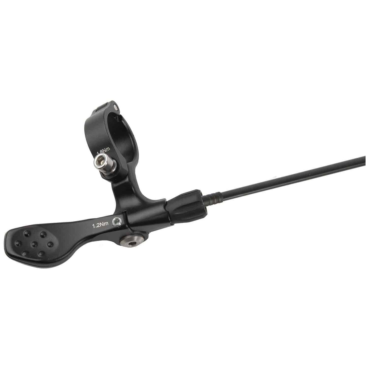 M-Wave Dropper Zadelpen Levitate Lt, hoogteverstelbaar 0-150 mm, Ø30.9, op een fiets gemonteerd