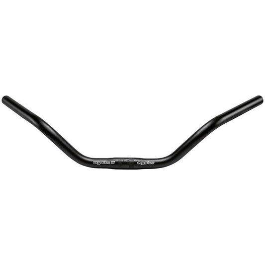 Stuur Ergotec Cruiser Ø25.4Mm X 590Mm 76Mm Rise - Zwart - Le Coq Wielerartikelen