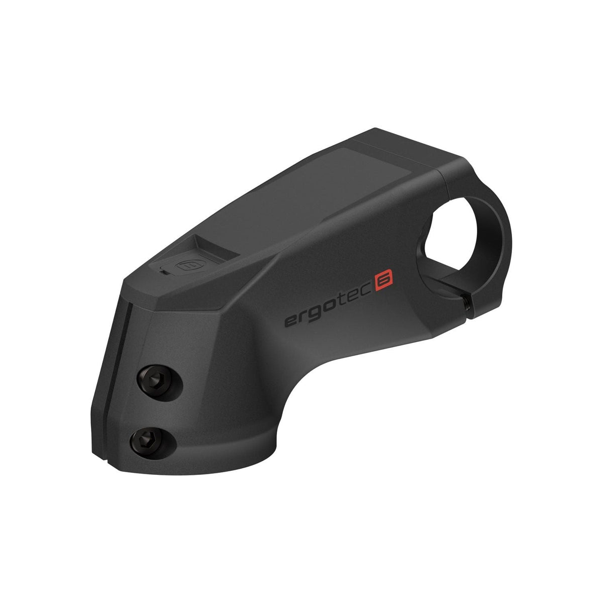 Zwarte Ergotec Integra Performance C-A stuurpen ahead 85 mm, Ø31,8 mm voor racefietsen, recht en stevig design.