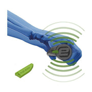 Ergotec Eg-Active Flex handvatset, ergonomisch zwarte handvatten van 135 mm voor comfortabel fietsgebruik