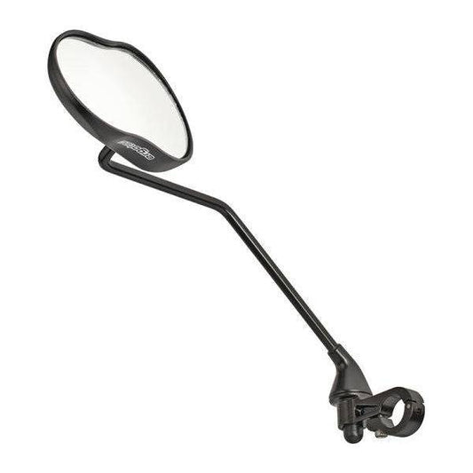 Spiegel Ergotec M-99Lv Rechter Montage 122 X 78-66 Mm - Zwart - Le Coq Wielerartikelen