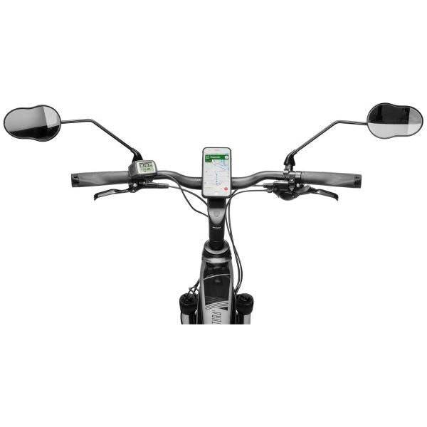 Spiegel Ergotec M-99Lv Rechter Montage 122 X 78-66 Mm - Zwart - Le Coq Wielerartikelen