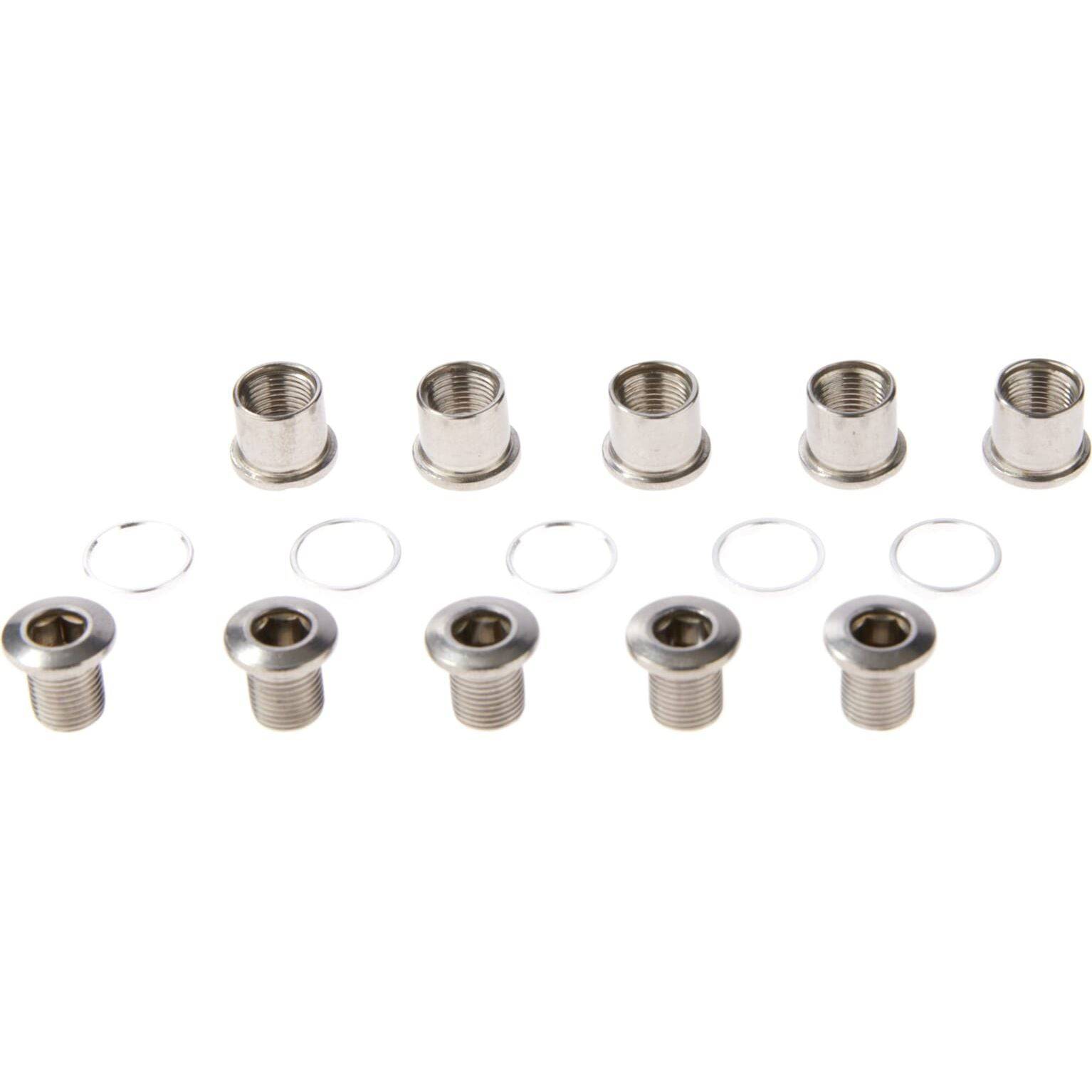 Miranda Ketting Bladbout + Moer + Ring Rvs L 10Mm (5) - Le Coq Wielerartikelen