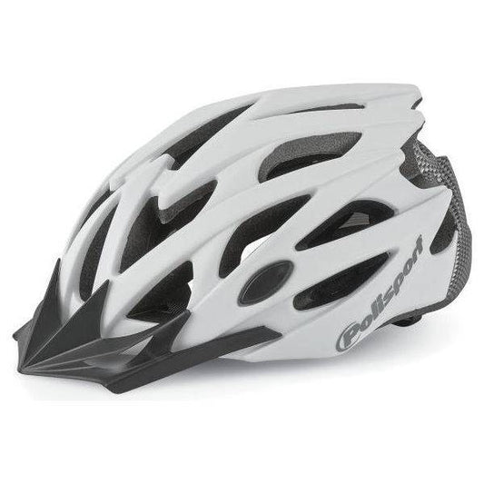 Polisport Fietshelm Twig - Wit / Mat Carbon - Le Coq Wielerartikelen