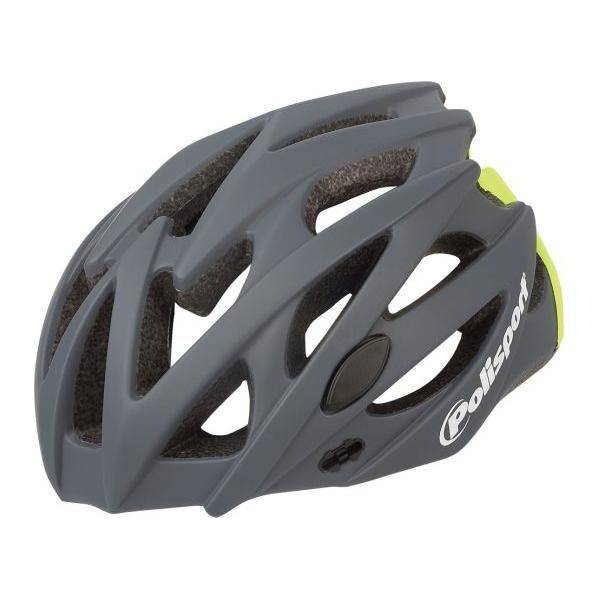 Polisport Twig fietshelm aerodynamisch met verstelbare ventillatie en stevige constructie voor kinderen.