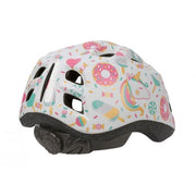 Witte Polisport Lolipops XS fietshelm 48-52 cm met In-Mold constructie, veilig en lichtgewicht voor kinderen