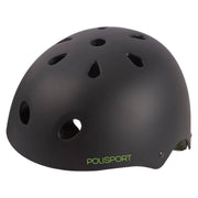 Polisport Urban Radical fietshelm met volledige achterbedekking, veilig en comfortabel voor stadsfietsen.